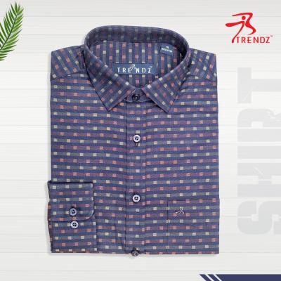 MENS SHIRT L/SLEEVE  TRENDZ MIB-06 24305