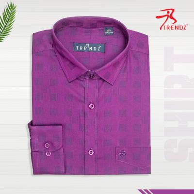MENS SHIRT L/SLEEVE  TRENDZ MIB-06 25025