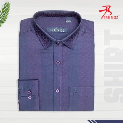 MENS SHIRT L/SLEEVE  TRENDZ MIB-06 25029